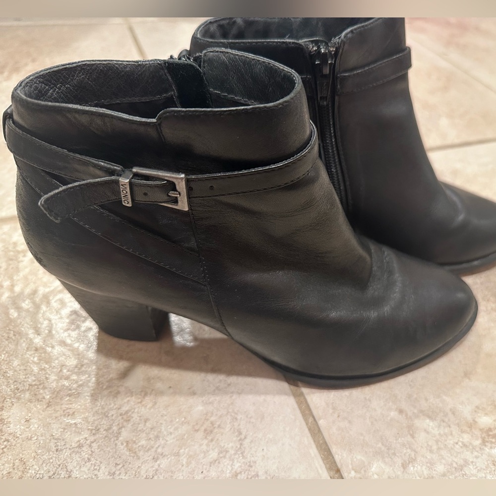 Vionic Leather Booties - image 3